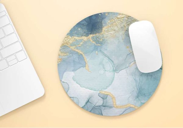 פד עגול מעוצב לעכבר דגם  Marble 2